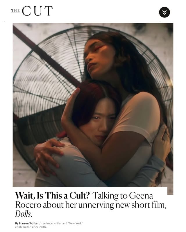 🔗 Full Interview LINK in BIO 🌹DOLLS Interview @thecut @nymag by @harnwaw IS THIS A CULT? by @geenarocero