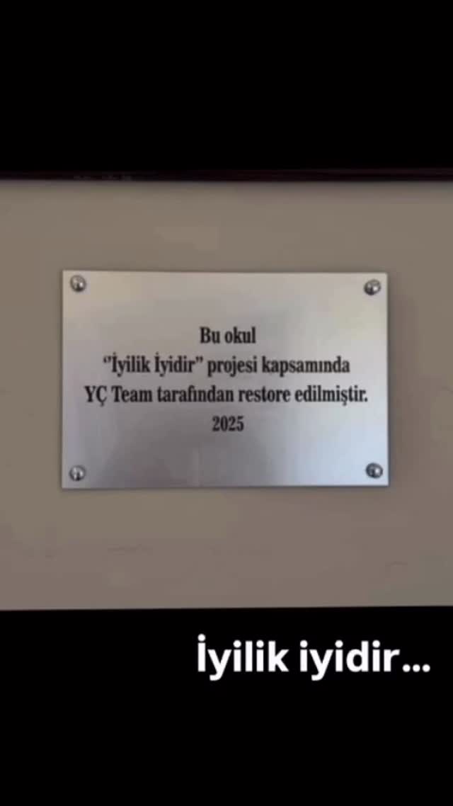 “Öncelikle bu iyiliğe kalbini koyan herkese gerçekten teşekkür ederim.Biz sadece vesile olduk…Asıl iyiliği yapan, oraya umut taşıyan sizdiniz.Bu iyilik sizin eseriniz.İyi ki varsınız, iyi ki inandınız.Ve biliyorum, daha başaracağımız çok şey var birlikte.🩵#İyilikİyidir #YCTeam by @blogyagmuru3