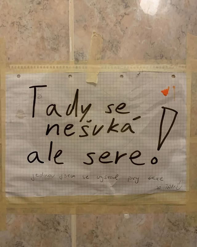 Já taky:) by @pasivne_agresivni_cedule