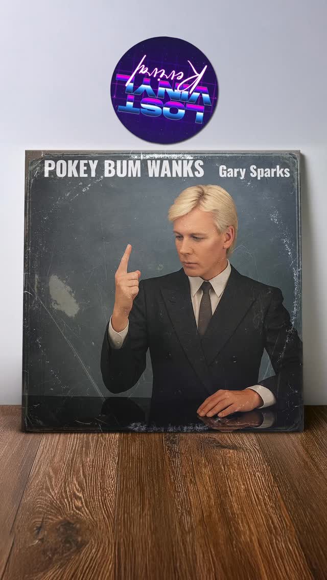 Pokey Bum W*nks by Gary Sparks (1985)#80sbaby #newwave #synthpop #vintagevinyl #foryoupage by @lostvinylrevival