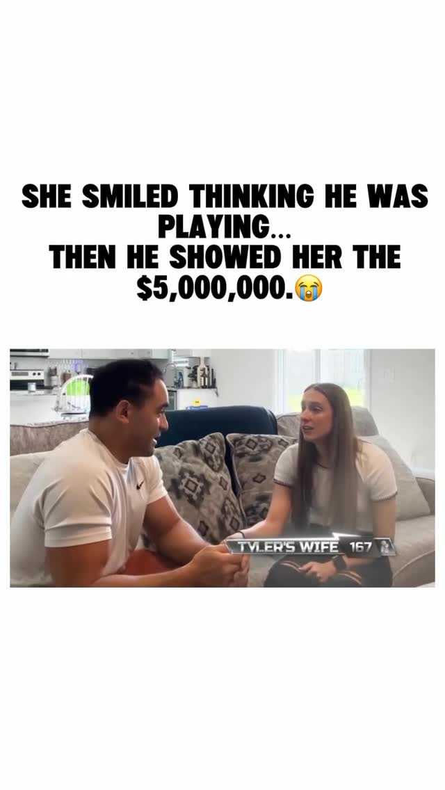 This clip captures one of the most emotional moments of the entire season.

Tyler, the official winner of the $5,000,000 grand prize, shares the life-changing news with his wife for the very first time.

After surviving the chaos, the alliances, the betrayals, and the intense final vote… he finally gets to say the words:

“I won.”

The second he tells her, everything shifts. His wife instantly breaks down in tears. You can see the shock, the pride, and the overwhelming emotion hit her all at once. It’s not just about the money — it’s about what that $5 million represents for their future, their family, and the life they’ve dreamed of.

The moment feels real.
It’s powerful.
It’s unforgettable.

After all the strategy and competition, this is the true human side of Beast Games — and it may be the most beautiful moment of Season 2.

Beast Games Season 2 – Episode 10 (The Final Episode)

#beastgames #beastgamespartner #mrbeast