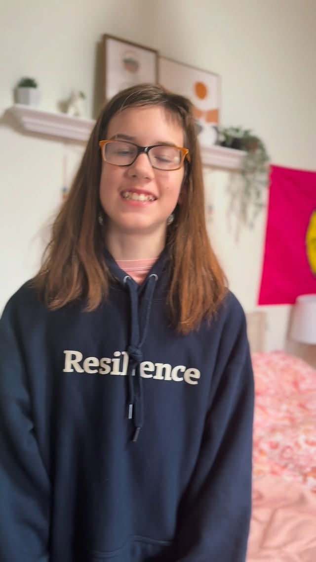 Before Zuza passed, she partnered with Not Today Cancer to design a hoodie — a way to raise money for families walking the hardest road. She didn’t live to see the finished design, but her intention was clear: she wanted to ask you herself. So we’re asking for her. Every hoodie purchased supports real families navigating cancer. This one’s for Zuza. 🤍 by @zuzas_way_to_healing