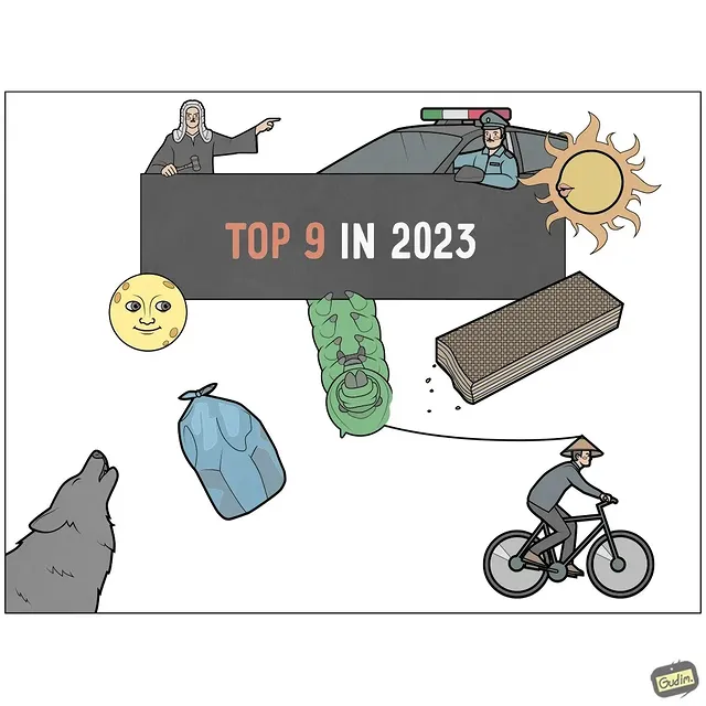 Which one is your favorite from 1 to 9 in 2023? by @gudim_public