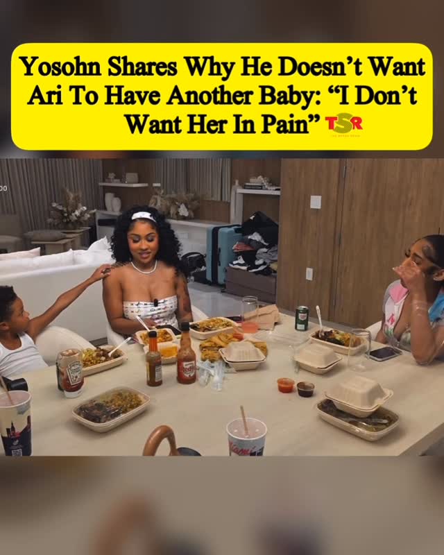 During a livestream with #JordynLucas, #Yosohn shared that he doesn’t want his mom, #Ari, to have another child because he doesn’t want to see her in pain. Ari explained that Yosohn had heard about the complications she faced while pregnant with him, and he wants her to stay healthy. 🥹❤️ (📸: @jordynlucas_) ✍🏾: #TSRStaffLG