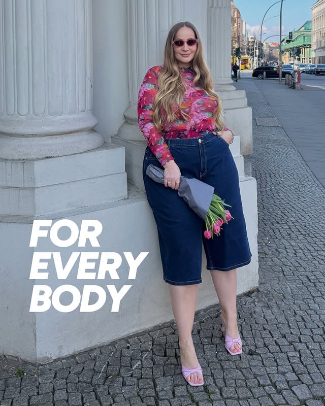 #HAPPYSIZE offers fashion for every body – because every body is unique and deserves to feel comfortable and confident in what they wear ✨ by @happysize
