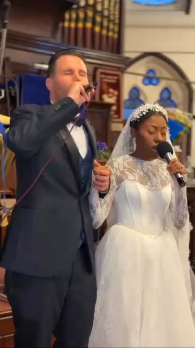 My name is Monique and my husband’s name is Léo🤴🏼👸🏾

We first met at a church in London where be both live but my husband is originally from France. And my family background is Jamaican. 
We met at a church on New Year’s Eve 2023 into Jan 2024. We first were friends and spoke a lot getting to know each other. We then did ministry together , serving the Lord together in street evangelism and worship. Then our friendship turned into a relationship when after going out on a date. Since then we’ve been laughing, singing, dancing and worshipping God together and loved every moment of it. We are super close and we love that God joined us together in a beautiful supernatural way. My advice for dating is to date someone who is first God fearing who is deeply in love with the Lord and that there character reflects the fruit of the spirit (Galatians 5:22-23). Someone who is willingly to love you in the good and the bad. Looks are important but don’t put it on the same level as personality, character and spirit. Looks are fleeting but that person’s spirit doesn’t. 
Always remember that true love is found in sacrificial love. Our example is Jesus on how died for us, for our sins so that we can live. The greatest love that we aim to reflect in our marriage❤️ @monb_1997 @josey_french Congratulations darling 🎉💍👰🏽🤵🏼Wish you happy forever 😘😍🙏🏾❤️💙🤍🩵🩷🧡💚🩶🖤💛
.
.
.
#weddding #interracialdating #whitemendatingblackwomen #swirl #bride