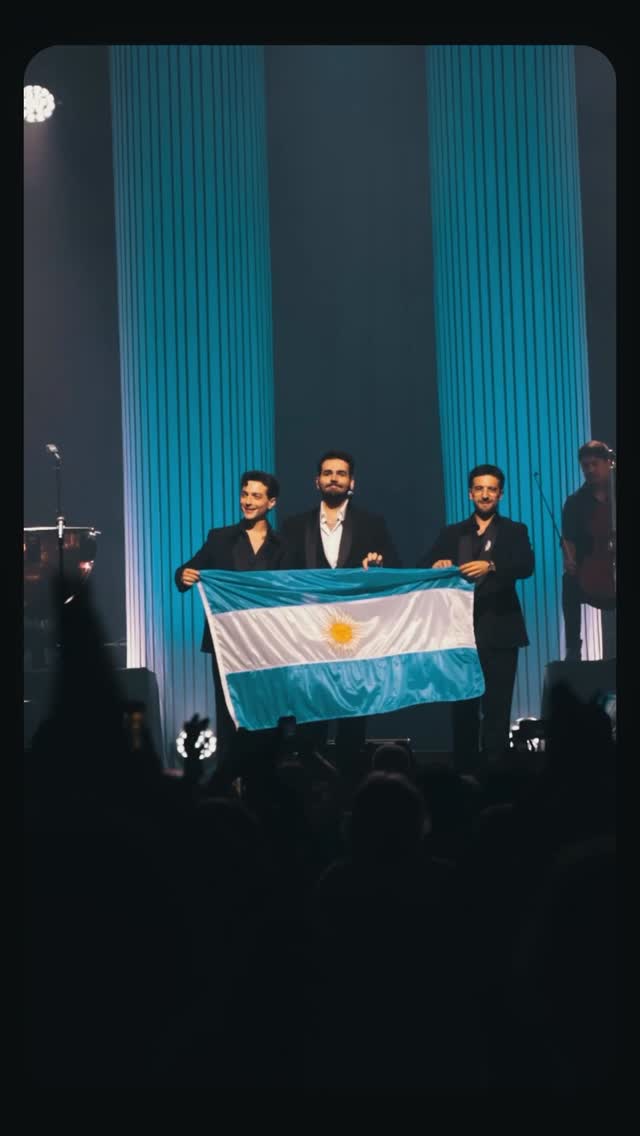 Argentina 🤍 los queremos#IlVoloWorldTour