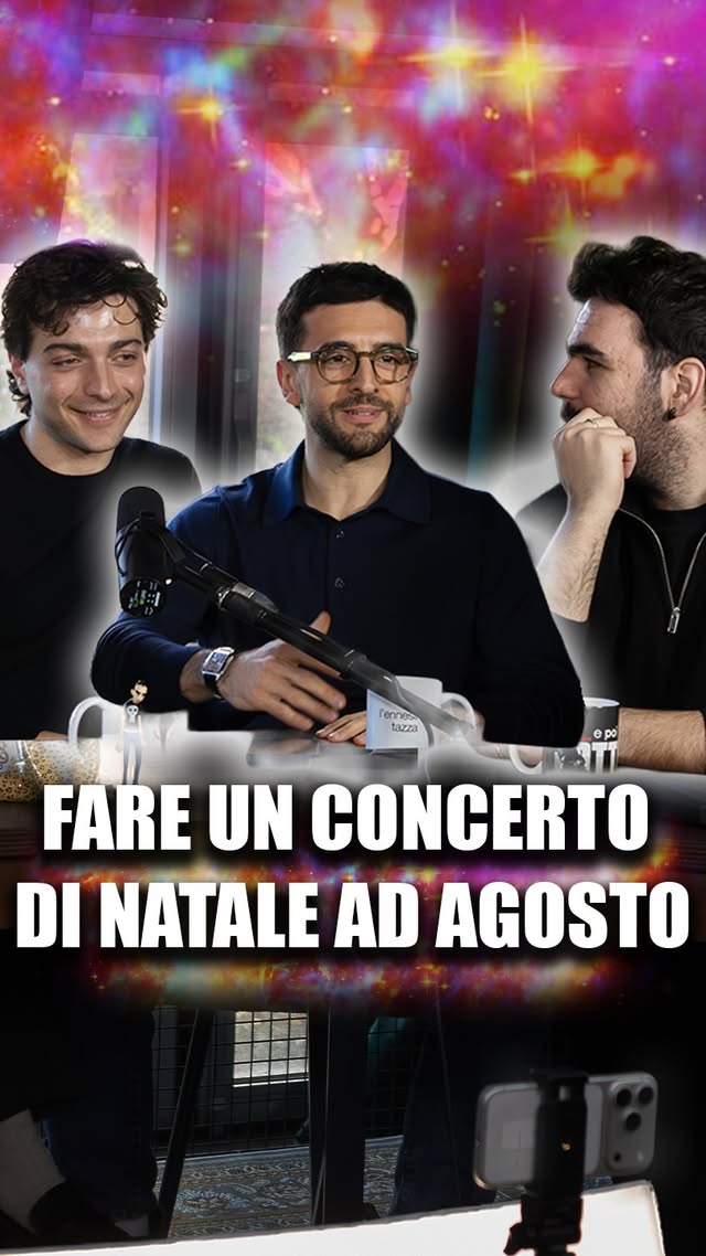 La vera storia dei cappotti ad agosto per il concerto di Natale!Il Volo, ovvero Piero, Ignazio e Gianluca sono gli ospiti del nuovo episodio di Supernova. La versione integrale di questa puntata è disponibile su YouTube, Spotify e tutte le piattaforme audio. Link in bio 🔗Supernova è realizzato con @choramedia