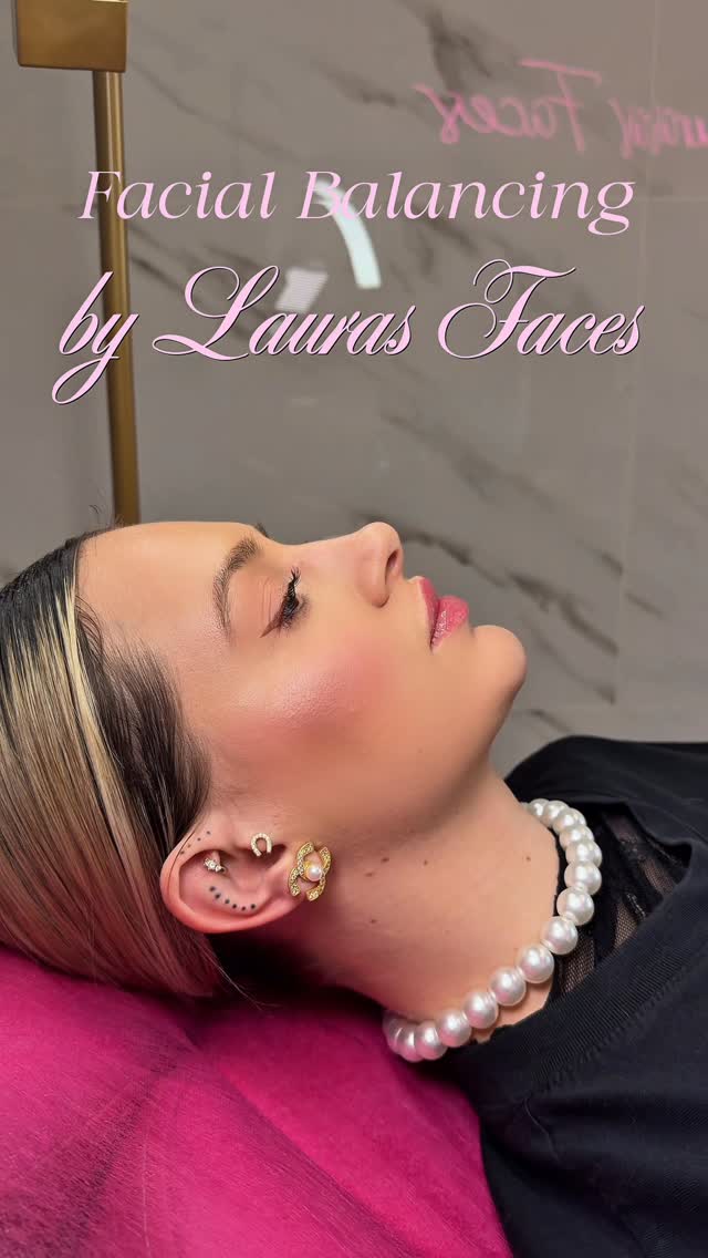 Facial Balancing is the key. 🔑🌸🩷 by @laurasfaces1