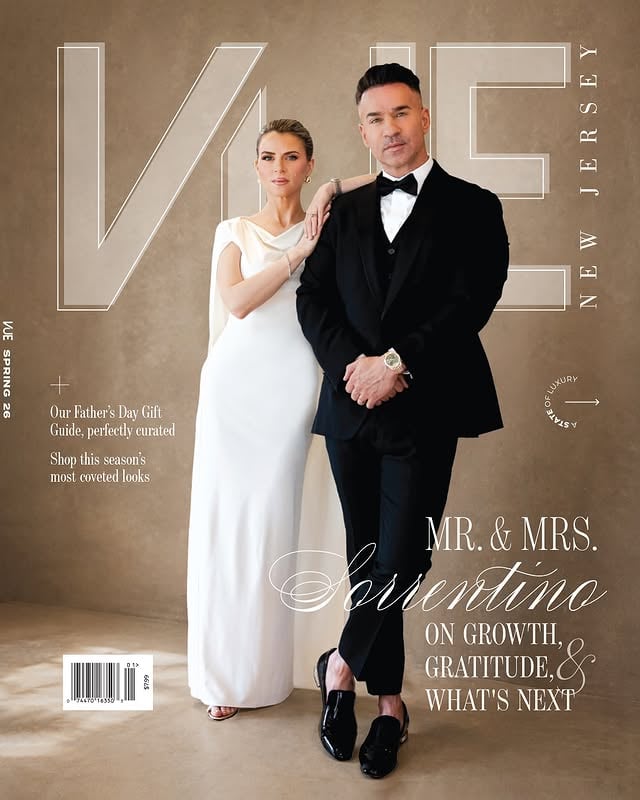Our Spring issue is here! From reality to legacy, Mike “The Situation” Sorrentino and Lauren Sorrentino reflect on family, gratitude, and the timeless beauty of what truly matters.#mikethesituation #newjersey #nj #jerseyshore #springcover #family #gratitude #powercouple Photography: @the_root_is_love Makeup: Nicolette Dalesandro @bighoopenergybeauty & @lauren_damelio representing D’Amelio CosmeticsHair: @kevinkelly.hair @kevinkellysalon Men’s Styling: @buccocouture Women’s Styling: @lauren_sorrentino & @danielle.santucci Creative Direction: @jamieraelawrence & @jacmatoske by @lauren_sorrentino