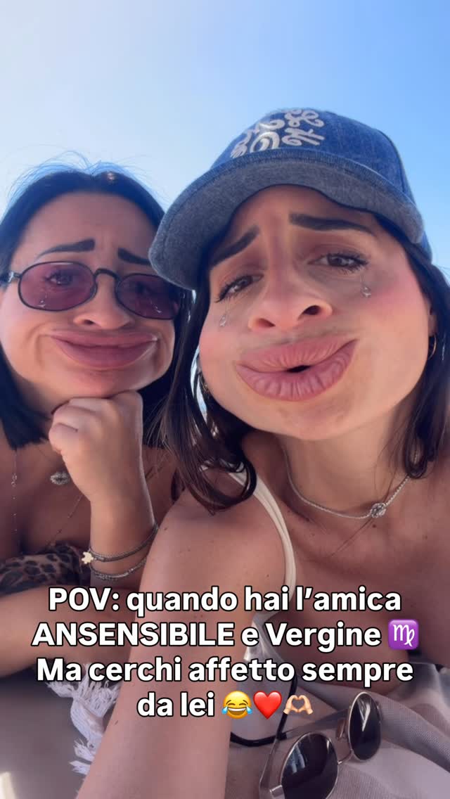 ANSENSIBILE Vergine ♍️ e schietta 🔥❤️ Ti voglio bene amica @barbaraevg