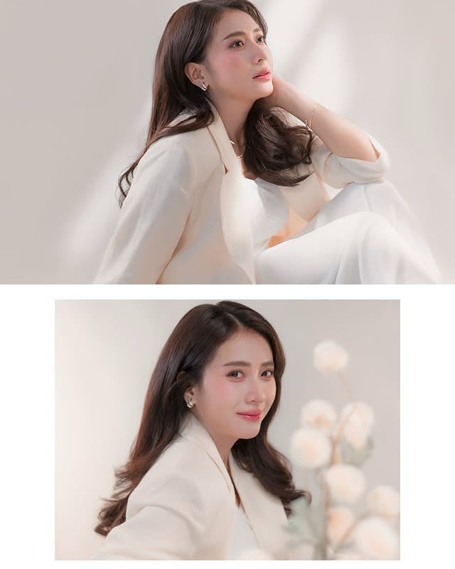 Dressed in white, feeling just right 🤍🕊️ by @gretafebriana