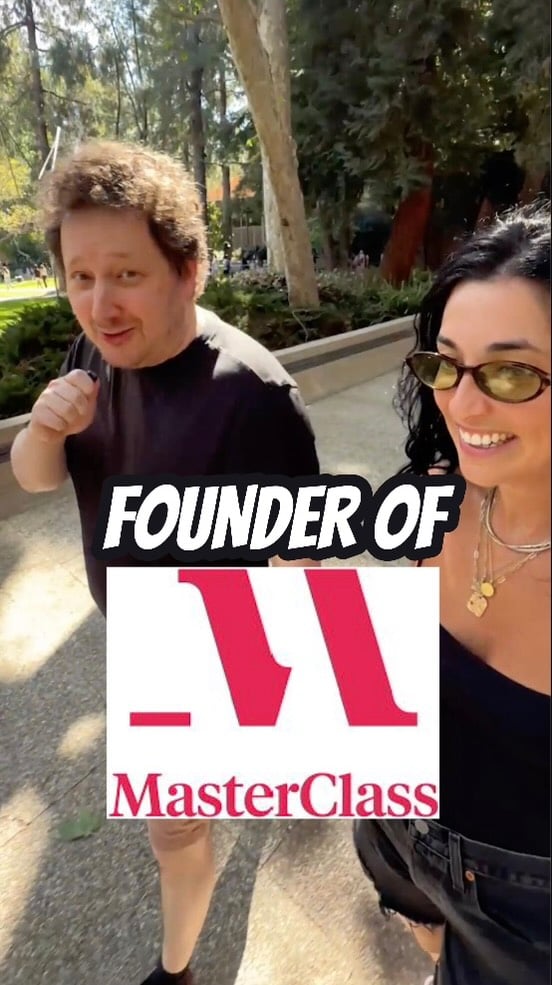 Follow @tarakeeney to see who’s next 🎤✨ He got a cheque for half a million dollars 🤯and he used it to start @masterclass 😮We chatted about what young founders are getting wrong about success and how to kept going when no one believes in your idea!This is a real masterclass from the founder of MasterClass! If you’re building ANYTHING… this one’s for you! 🙌 I build with @lovable.dev ! <3 #entrepreneur #wealth #financialfreedom #motivation learning by @tarakeeney