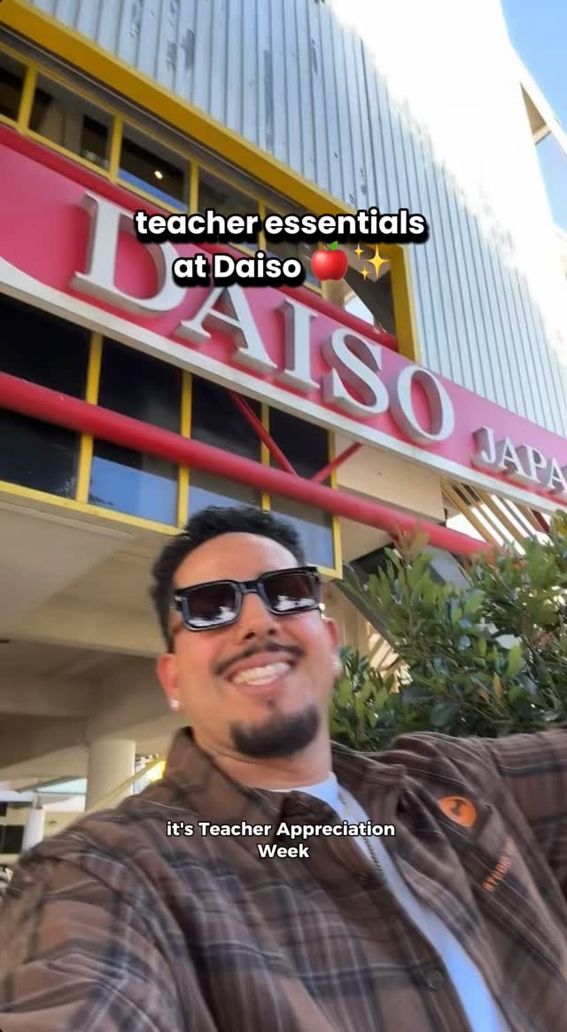 teachers, this is your last weekend 🍎✨ get 10% off your entire purchase with valid ID at Daiso through May 10!valid at participating continental U.S. locations only. not available in Hawaii. by @daiso_usa