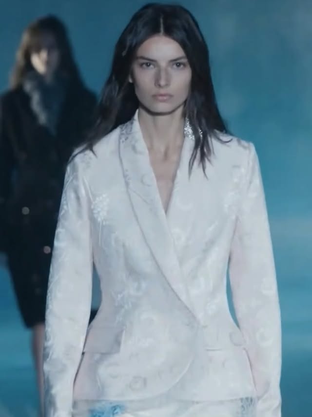 once upon a time, @dior in hollywood beyond grateful to be part of this show — thank you Jonathan Anderson, @ashleybrokaw @benjaminbruno_ @akeemjr by @ameliaferland