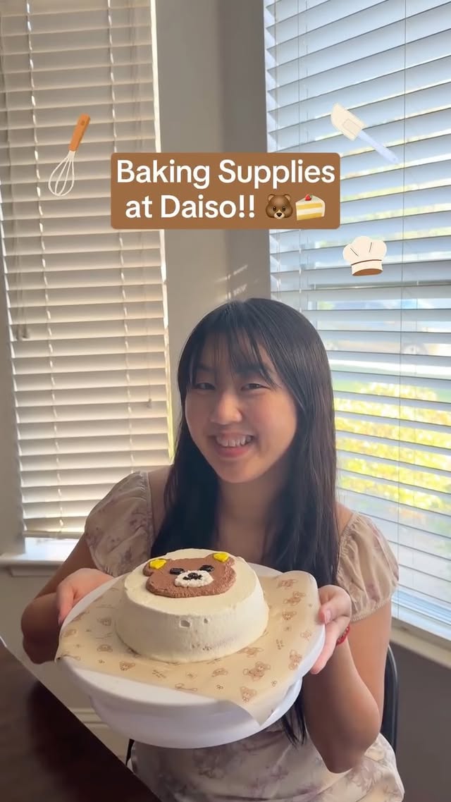 bakers, this is your sign to check out Daiso ✨ make sure to keep an eye out for our new Cooma baking supplies 🧁 by @daiso_usa