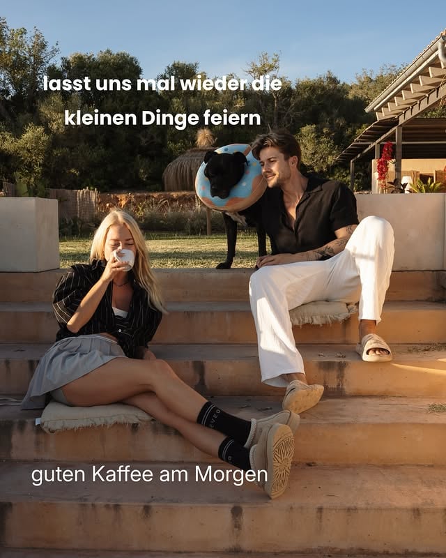 Oft vergessen wir, die kleinen Momente im Alltag zu schätzen, die doch eigentlich das große Ganze ausmachen. 🫶🏼 Deshalb versuche ich so gut es geht die frische Luft, guten Kaffee oder Momente mit meinen liebsten aktiv zu schätzen und aufzusaugen und ich bin sowieso davon überzeugt, dass wir uns alle auf das Positive im Leben fokussieren sollten. ✨ Auch in schwierigen Zeiten.. und ich weiß im Moment leider wovon ich spreche, denn das mit Bonnie belastet sehr. Dennoch versuche ich zwischendrin nicht nur traurig zu sein, sondern auch die Zeit mit ihr bewusst zu schätzen. Denn ihr gehts besser, wenn es uns besser geht. Wir versuchen nicht nur entspannt in den Tag zu starten, sondern legen auch Wert darauf, ihn bewusst zu beenden. 🌙 Dabei hilft uns unsere Abendroutine und ihr wisst, wie sehr wir auf Magnesium für besseren Schlaf schwören. An besonders emotionalen oder stressigen Tagen hilft uns zudem Ashwagandha unser Nervensystem zu beruhigen. Wir beziehen beides von @biogena.naturalproducts , sie produzieren in Österreich und stehen für Reinsubstanz, was uns sehr wichtig ist. Mit unserem Code LisaxDaniel15 spart ihr 15% einmalig, ab 30 Euro. Welche kleinen Dinge schätzt du in deinem Leben? Lasst uns mal sammeln und gegenseitig inspirieren. 🤍...#mallorca #gehdeinenweg #diekleinendinge #landleben #gartenglück by @lisaxdaniel