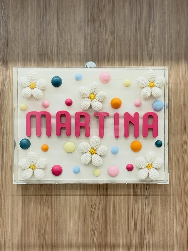 Quadro de porta - uma verdadeira obra de arte By @littleland_ by @ninamaterna