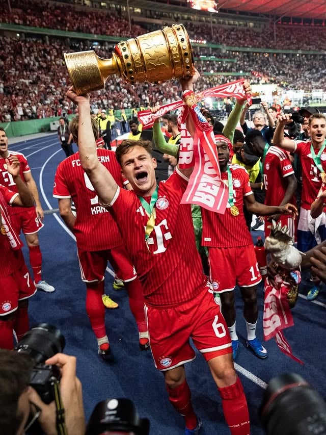 🏆 Kimmich appreciation post.- @fcbayern #kimmich #fcbayern #dfbpokal #fcb #joshuakimmich by @joshkimmichfc