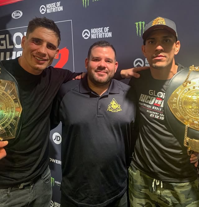 Respect for @ricoverhoeven #ricoverhoeven #alexpereira #pliniocruz #coachcruz #boxing by @pliniocruzmma