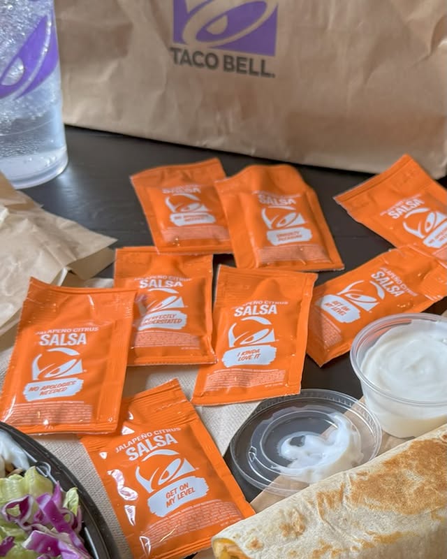 jalapeño citrus salsa really said it’s my turn by @tacobell