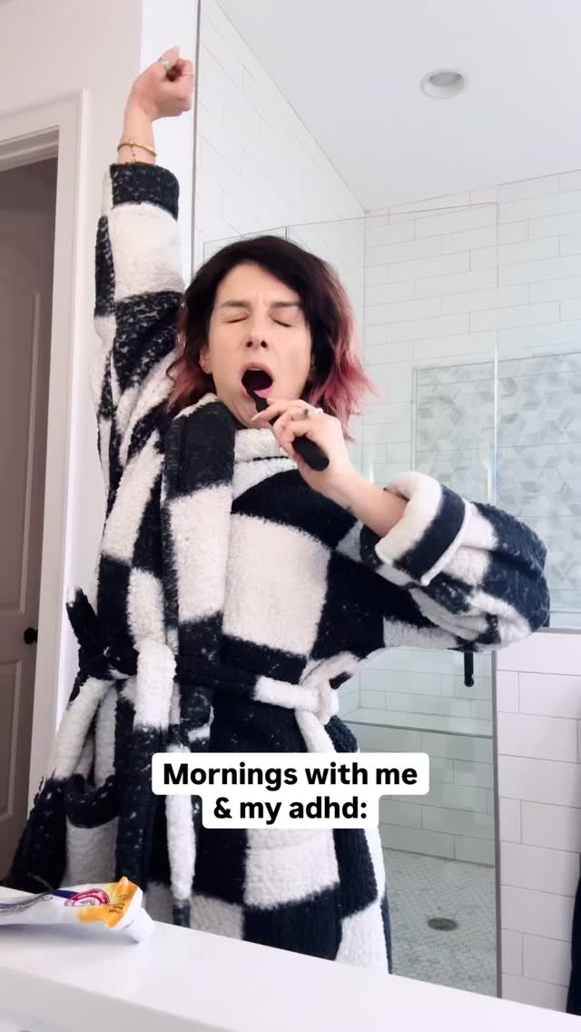 Happy Monday from me and the counter-productive narrator in my head 😝 #adhd by @shenaegrimesbeech