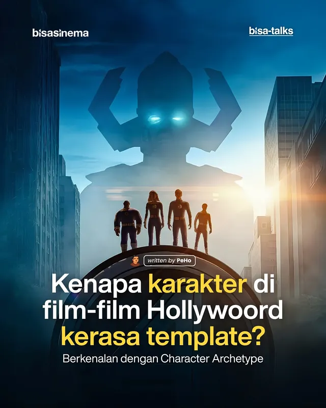 Ada yang ngerasa sama? 🤔Cobain bikin karakter yang gak template di kelas bìsa-scrípt weekend ini! Kita ngebahas tuntas gimana caranya bikin karakter menarik ✍️Info pendaftaran, cek link di bio ya 🌐linktr.ee/bisasinema.id #bisasinema #bisatalks #bisascript #characterarchetype #scriptwriting by @bisasinema