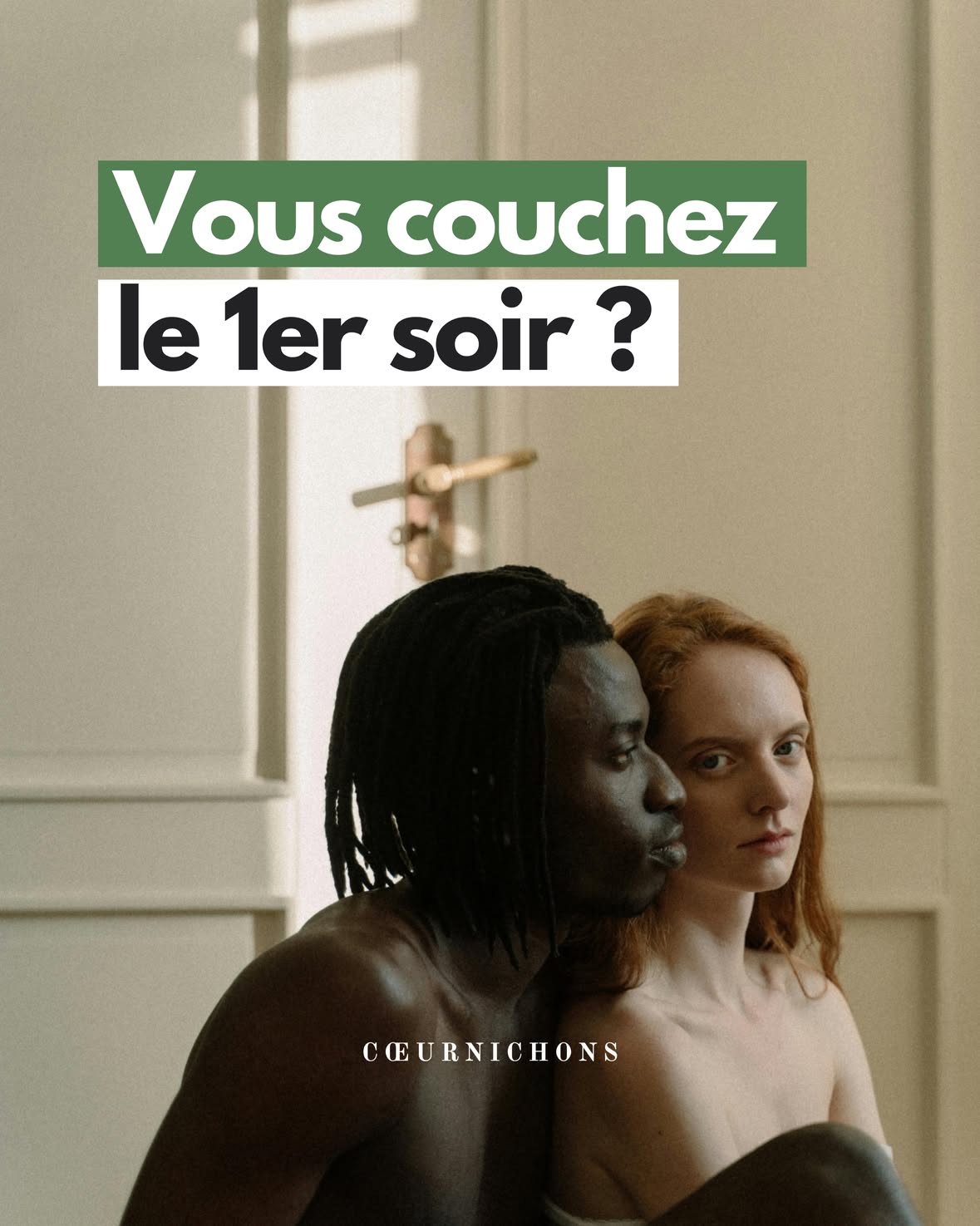Vous couchez le 1er soir ? 👀 On en discute 🙏 #coeurnichons
.
📸 Crédit photo : Cottonbro Studio / PEXELS
.
ℹ️ Sources : Ifop pour CAM4 (2015) + Ifop enquête relations sans lendemain + études en psychologie sur l’attachement émotionnel
.
#amour #couple #dating #pourtoi