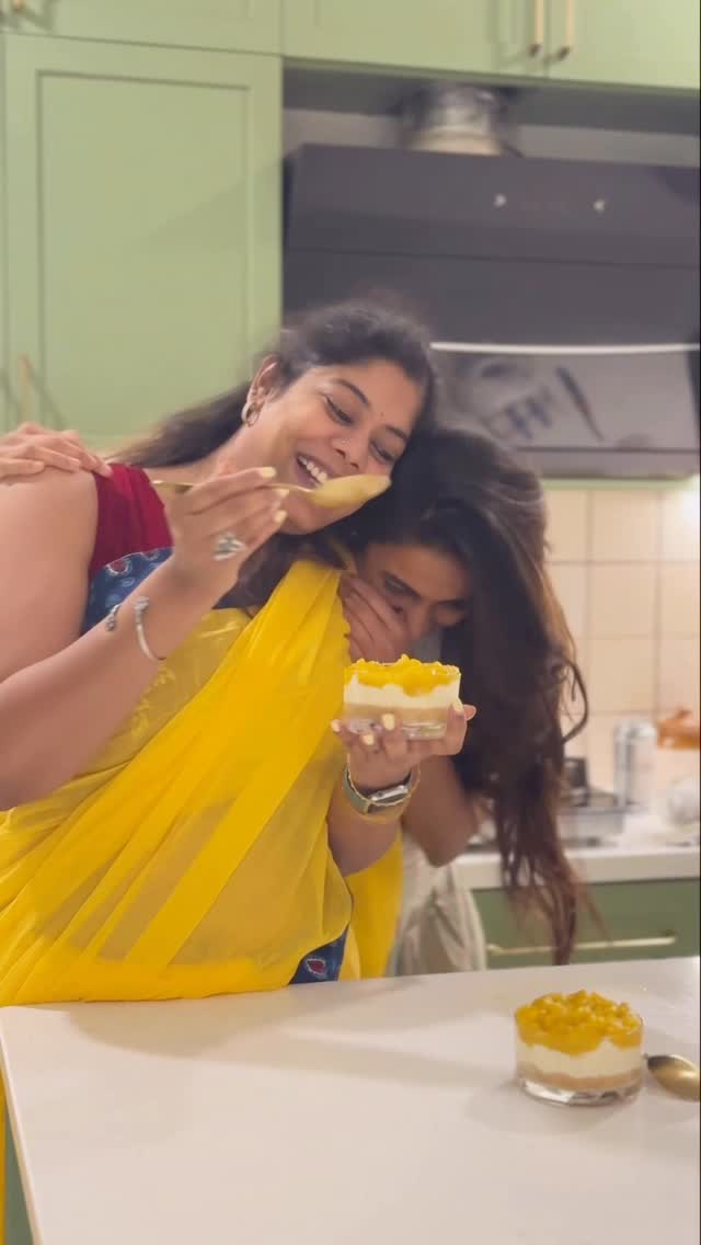 Proof that mango makes everything better! 🥭 🤤 by @niharikakonidela
