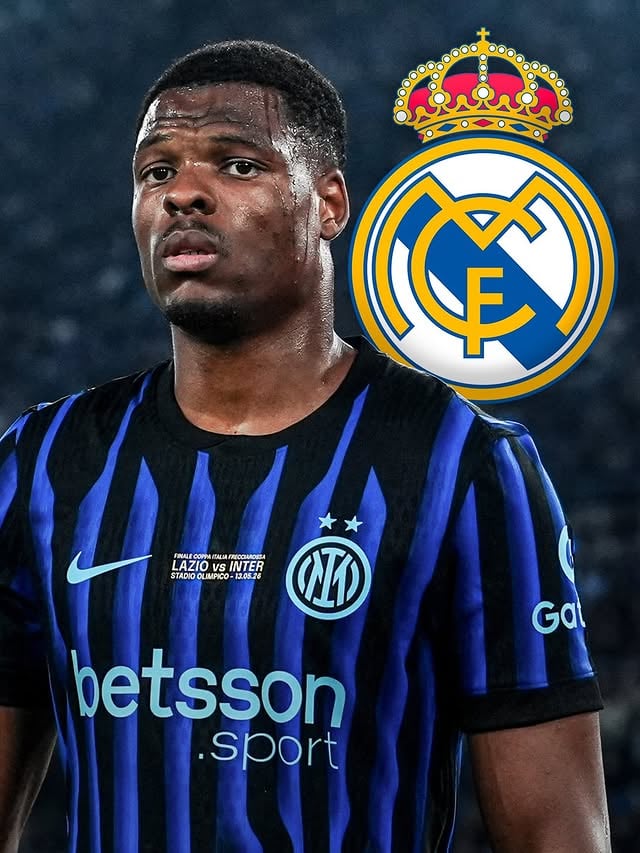 🚨𝐁𝐑𝐄𝐀𝐊𝐈𝐍𝐆: Real Madrid plan to 𝐬𝐢𝐠𝐧 𝐚 𝐫𝐢𝐠𝐡𝐭 𝐛𝐚𝐜𝐤 this summer with Denzel Dumfries and Pedro Porro among options being considered. 🤍💣Iván Fresneda has also been scouted recently.𝐖𝐡𝐨 𝐬𝐡𝐨𝐮𝐥𝐝 𝐑𝐞𝐚𝐥 𝐌𝐚𝐝𝐫𝐢𝐝 𝐬𝐢𝐠𝐧 𝐚𝐬 𝐚 𝐫𝐢𝐠𝐡𝐭-𝐛𝐚𝐜𝐤?​​​​​​​​​​​​​​​​ 👀