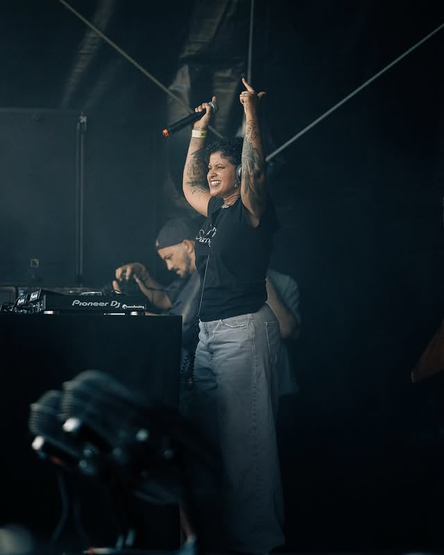ENTREGOU TUDO @blaya_con_dios ❤️‍🔥💃✨ Um concerto cheio de atitude, ritmo e muita celebração junto do público 🫶#coalafestivalportugal by @blaya_con_dios