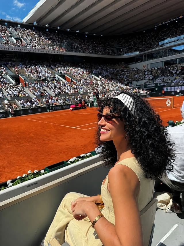 Perfect match @rolandgarros + @stellaartoisbrasil #StellaPureGoldBeba com moderaçãoPublicidade #rolandgarros #rolandgarros2026 by @debranascimento