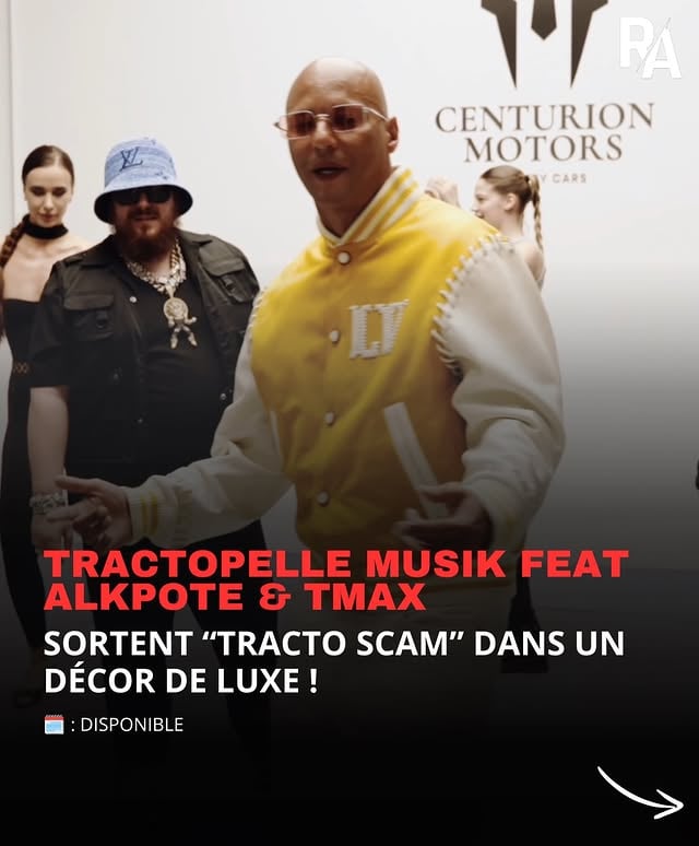 @tractopellemusik x @alkpote x @tmaxski le clip « TRACTO SCAM » est disponible sur YouTube 🔥Abonne toi @rapactualites 🤝#rap #rapfrancais #rapartist #rapfr #tracto by @rapactualites