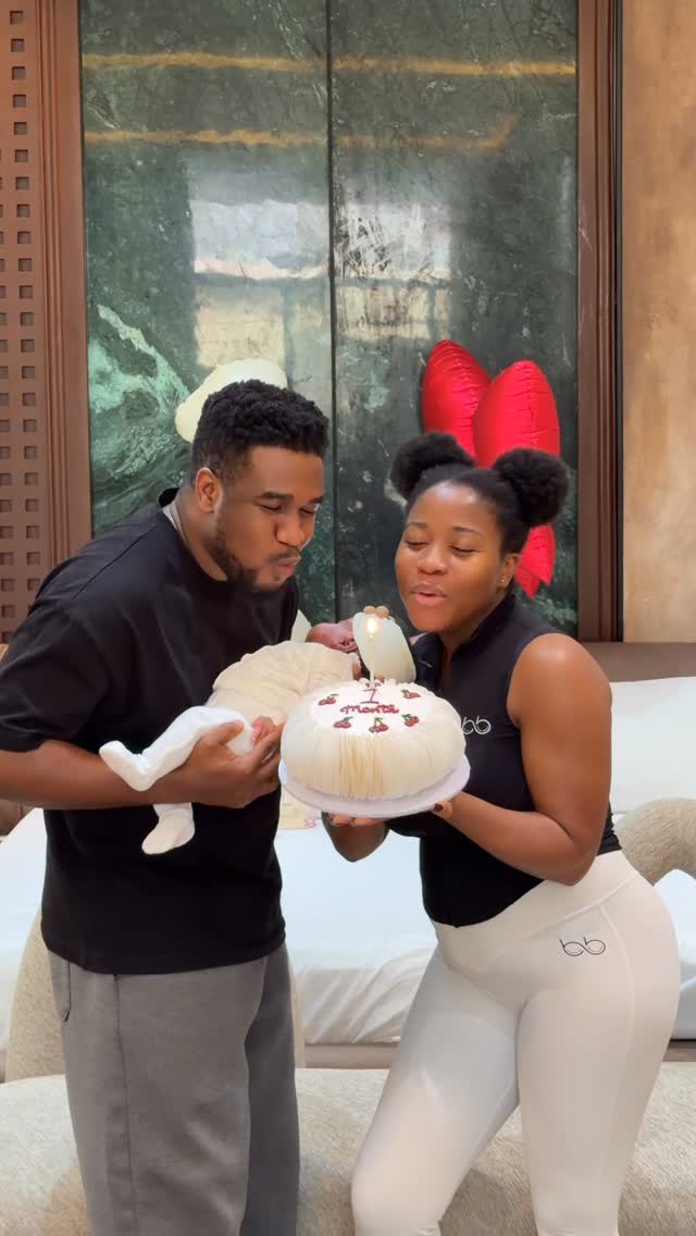 The most precious 1 month of our lives 🥹🥹
Thank you for changing our lives Adeife @elianaatere ❤️