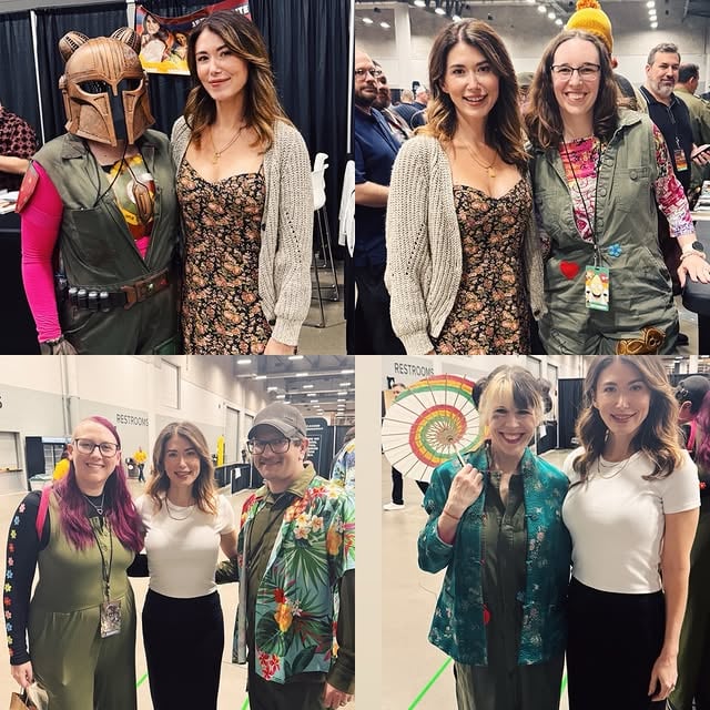 DES MOINES! You showed up, and you showed up BIG TIME. Felt all the love! Thank you so much for having me ♥️♥️@desmoinescon #firefly by @jewelstaite