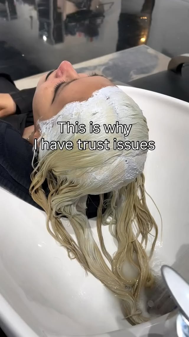 We get ya @haircraftbyjadyn!(p.s this is a joke, Jadyn knows exactly what she's doing!) #HairJokes #HairHumor #HairStylistLife #SalonVibes by @creativeheadmag