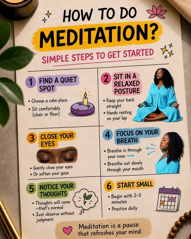 🌿 10-Minute Mindful Intention Challenge 🌿What if you gave yourself just 10 minutes today?For the next 10 minutes, pause. Breathe. Be present. Set one intention for your day and offer yourself a moment of care, compassion, and gratitude.✨ Sit comfortably✨ Take slow, deep breaths✨ Choose one intention for the day ✨ Notice how you feel without judgmentSmall moments create powerful shifts. Your well-being deserves 10 minutes.Join me in this challenge and share your intention in the comments below. 💚#MindfulLiving #MeditationChallenge #SelfCareJourney #thehealthandwellnessbaddie #mscat215 by @mscat215
