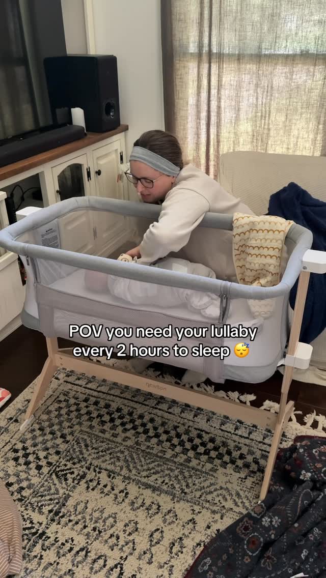 I sang this song to him while I was pregnant and again every day he was in the NICU. I think he knows/remembers it because he’ll fall asleep every time I start singing it 🥹 works like a charm!
