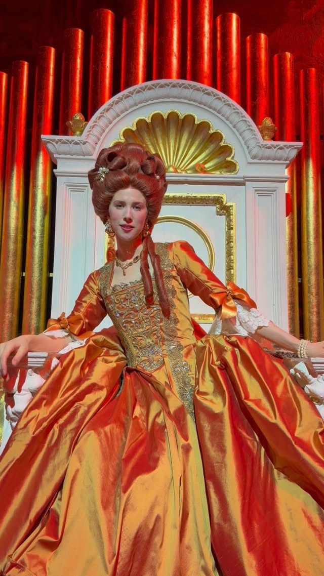 I remember when I first posted that I was going to make a costume out of this orange taffeta I had people tell me “idk that’s a little too orange” and I said OK. I’m still gonna do it though 🤣