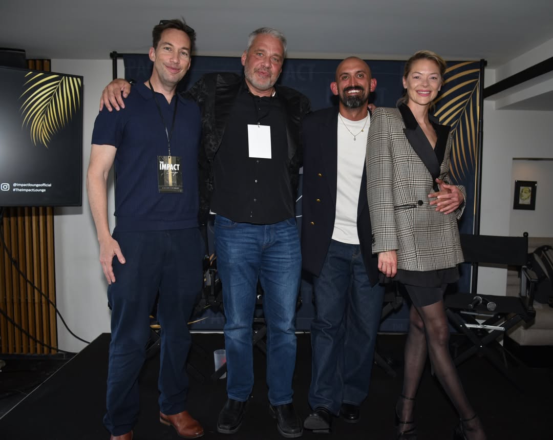 “Art disrupts. We are here to disrupt. Great music disrupts, great people disrupt, art disrupts.” That’s the great @jaime_king, speaking with fellow panelists Don Worley (@mcdonaldworleypc) and @ferni_ferro at our @impactloungeofficial panel at Cannes on the Future of Film. The three filmmakers urged artists not to fear change, but to use new mediums like verticals as forces for artistry and good, looking ahead to what could be instead of fixating on the problems of the past. They also acknowledged some things that AI does well. (Hint: not writing.) LINK IN BIO to our coverage of the panel. Photos by Bruno de Marquis. Thank you to @janeowenpr. #thefutureoffilm #filmmaking #indiefilm #diyfilm by @jaime_king