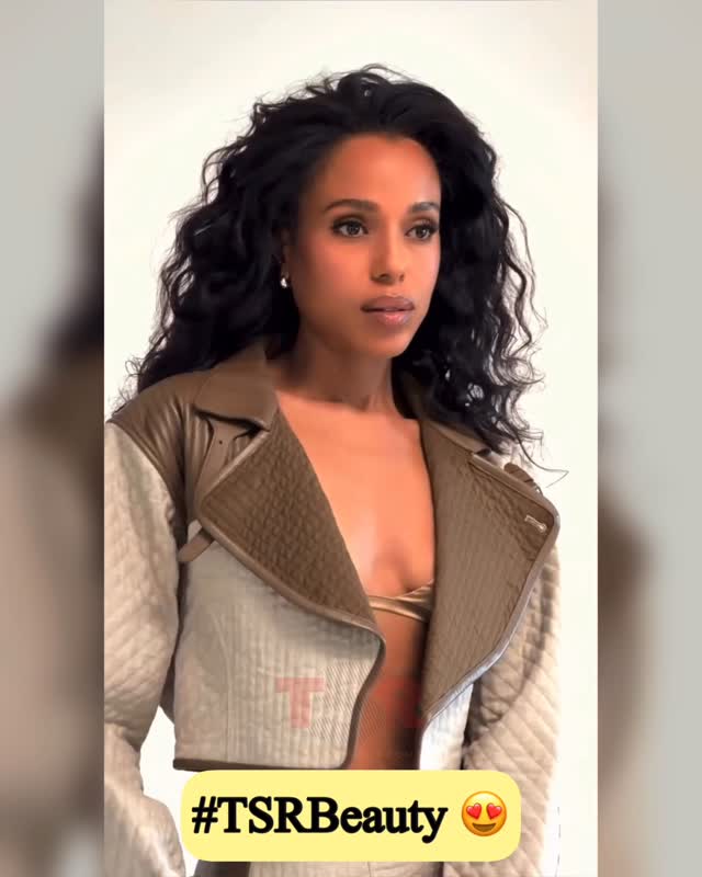#TSRBeauty: WHEW! 😮‍💨 That’s how you feelin? 👀 We see you, #KerryWashington. 😍🔥 (✍🏾: #TSRStaffLG)