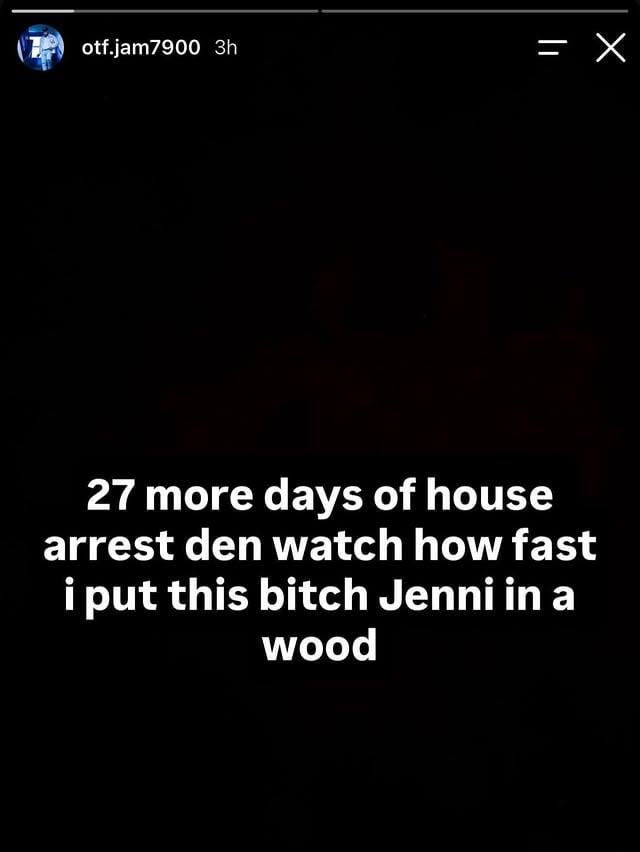 OTF Jam says he’s got 27 more days of house arrest left by @akademiks