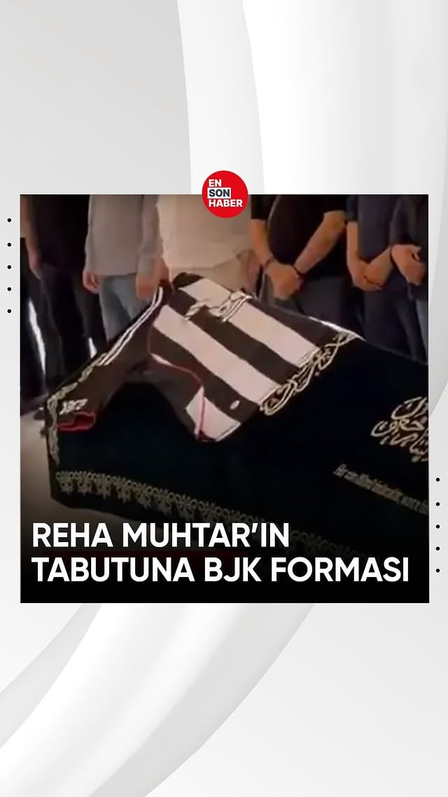 Son yolculuğuna uğurlanan Reha Muhtar'ın tabutuna Beşiktaş forması koyulurken, yakın dostu Seren Serengil açıklamalarda bulundu.#rehamuhtar #beşiktaş #cenaze #serenserengil #forma
