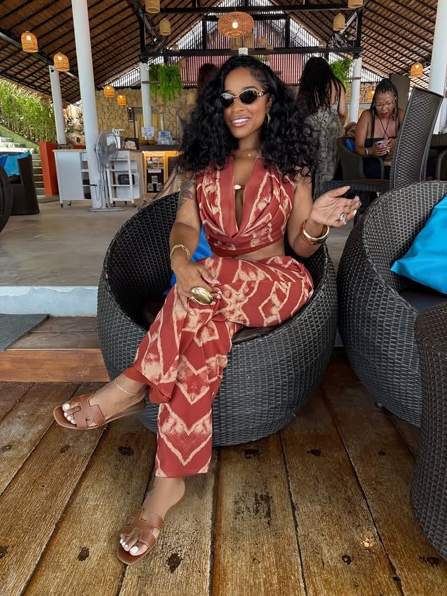 Toya Johnson is absolutely slaying her vacation in @FashionNova 🏝️ #FashionNovaPartner