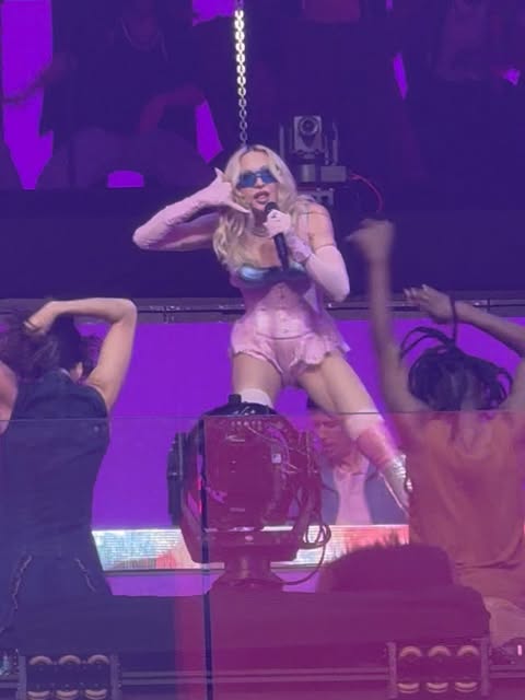 Leave it to @madonna to kick Pride month off with a party at the Crossroads of the World. The legend turned Times Square into a dance floor with a special concert tonight, wearing a custom @dolcegabbana look and performing a set that included tracks off her upcoming album "Confessions on a Dance Floor Part II" along with a special tribute to LGBTQ+ activists and queer icons throughout history. Swipe through for a look.