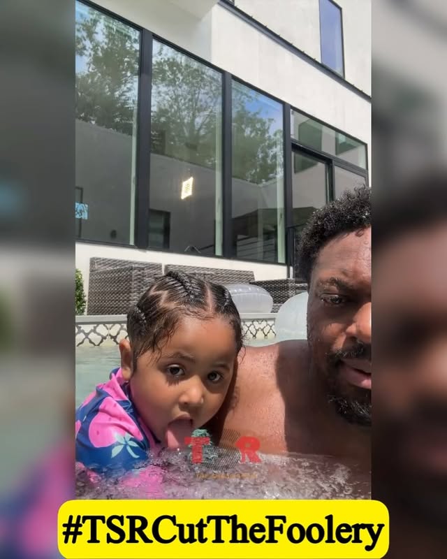 #TSRCutTheFoolery: “I believe!”🤣 #FunnyMarco and Island are too relatable, spending some pool time together.😍 (SWIPE) ✍🏾:#TSRStaffJR