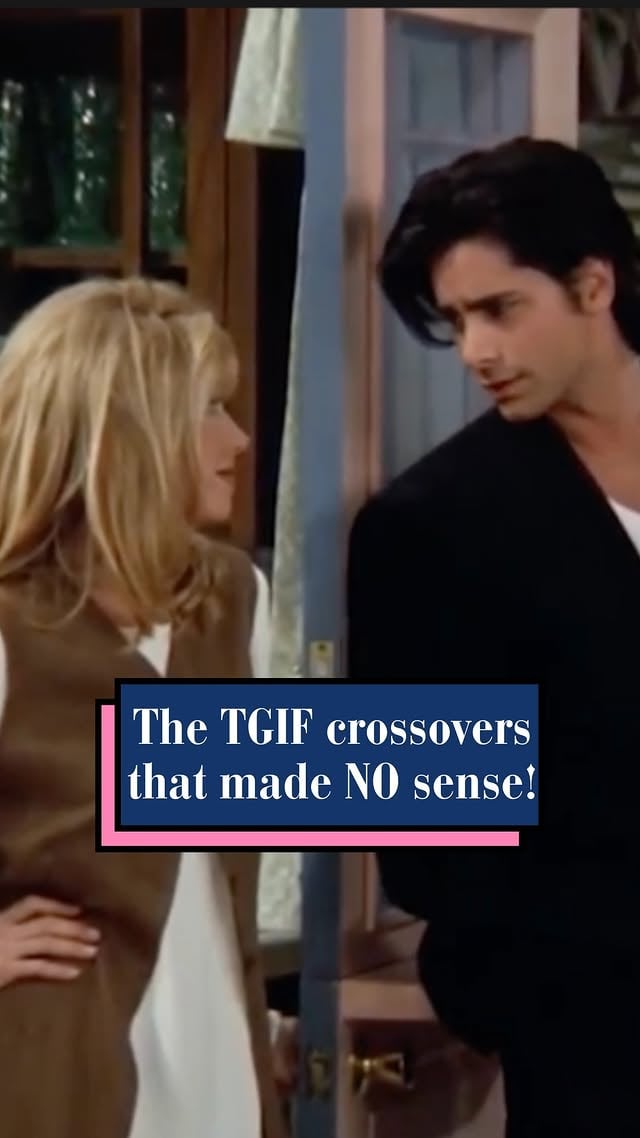 If the TGIF shows all exist in the same universe, how does John Stamos show up as John Stamos? And Suzanne Somers shows up as Suzanne Somers? The TGIF lore has some explaining to do!