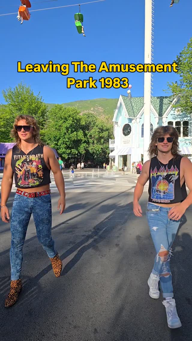 Amusement parks are so awesome🦓🐆⭐️⚡️🔥🤘

#80s #amusementpark #80saesthetic #utah #nostalgia