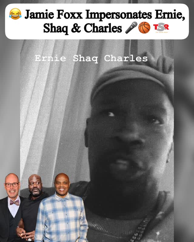 #TSRCutTheFoolery: 🤣 #Roomies, did #JamieFoxx nail his impressions of sports commentators Ernie Johnson Jr., Shaquille O’Neal, and Charles Barkley? 😭🏀 #TSRSports (📸: @gettyimages) ✍🏾: #TSRStaffLG