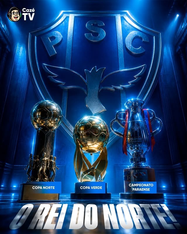 O PAPÃO CONQUISTOU A TRÍPLICE COROA EM SEIS MESES! 🐺 O PAYSANDU TÁ FAZENDO HISTÓRIA E AINDA ESTAMOS NA METADE DE 2026! 🔥 

SERÁ QUE AINDA VEM A SÉRIE C POR AÍ?! 👀

#CoberturaCazéTV #CopaVerde #Paysandu #cztv02 #cztv18